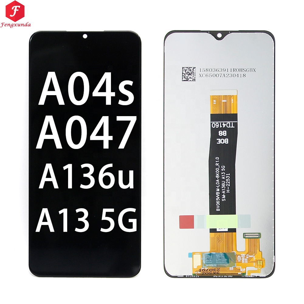 Samsung A04s, A047, A136u, and A13 5G. Display