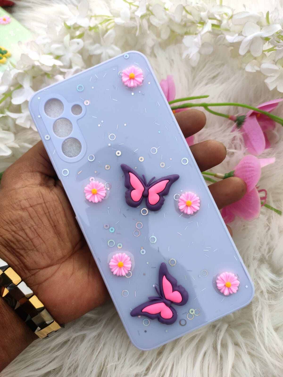 For Samsung Galaxy A14 5G 3D Style Ladies Mobile Phone Case For Samsung Galaxy A14 5G Back Cover - Phone Back Cover (Back Case Cover For Smartphone)